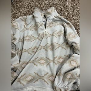 Hollister quarter zip, size xs
